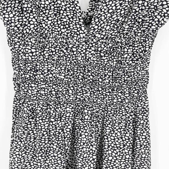 Maaji Alice Mini Dress with Tassels in Black Dots Size Small - Picture 8 of 9